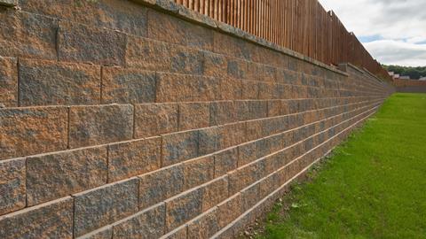 Tobermore -  Building CPD - retaining wall 3