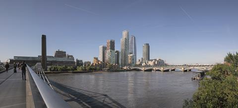 Bankside Yards distance view