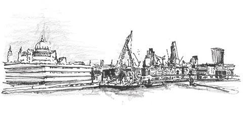 Sketch of the week: Thames skyline