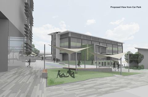 Proposed View From Car Park