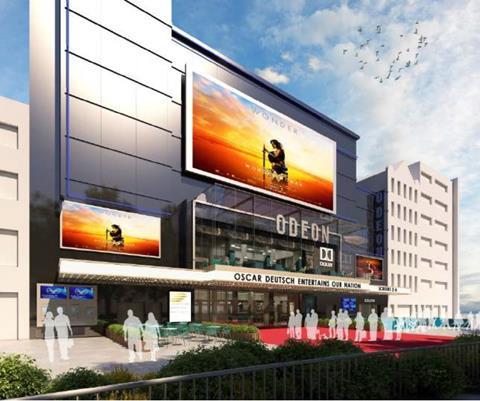 Ellis Williams Architects' proposals to refresh the Odeon Leicester Square