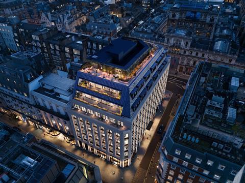 30 Duke Street view from above CGI