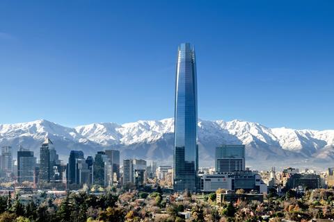 Torre Costanera in Santiago, Chile