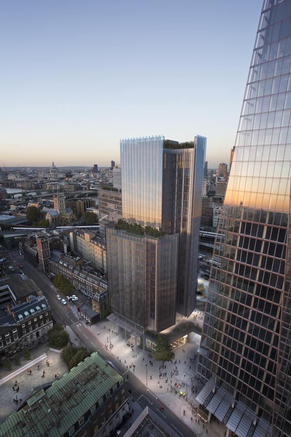 Green Light For Renzo Pianos Residential Tower Next To Shard News Building 9484