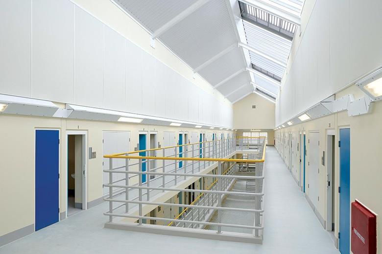 Building inside a prison Features Building