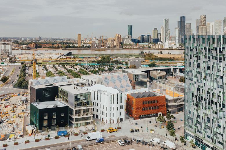 Gather round Greenwich Design District Features Building