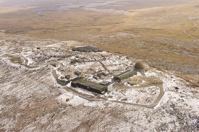 The Falkland Islands Military precision Features Building