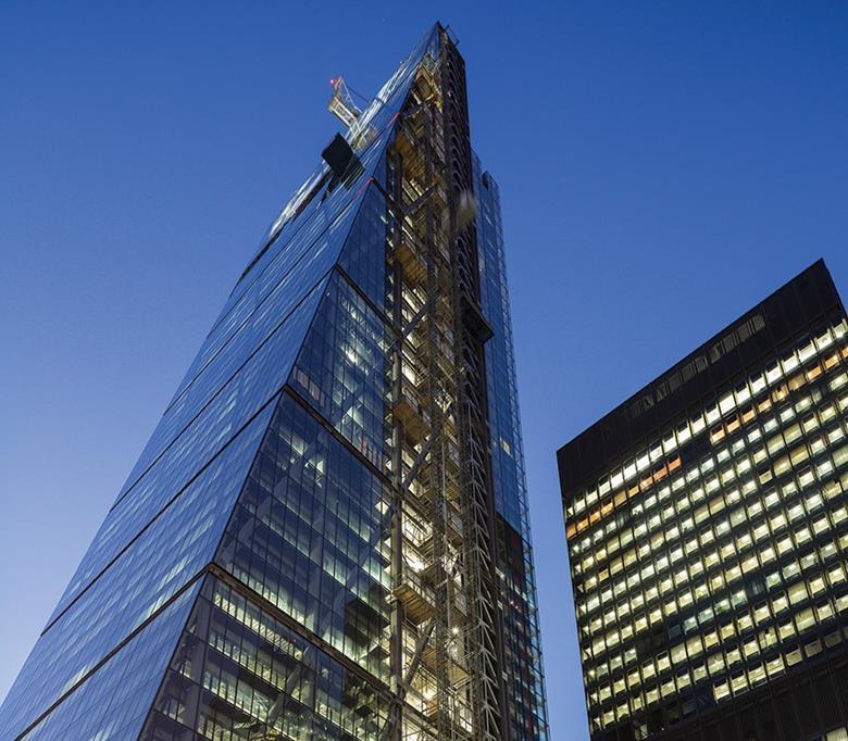 The Cheesegrater One for heavy metal fans Features Building