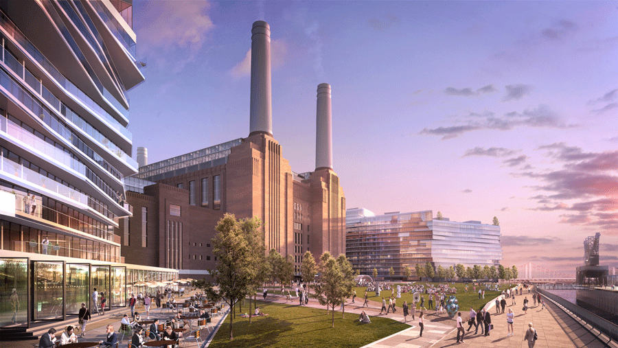 Battersea Power Station proposed scheme