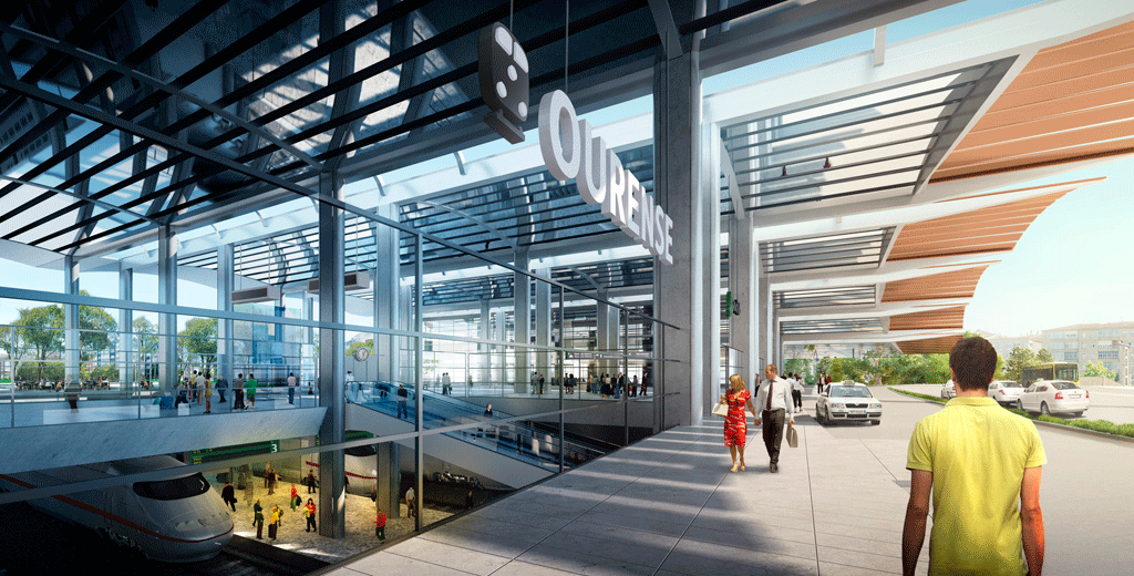 Foster + Partners wins competition to design Ourense AVE Station