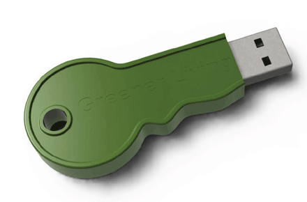 Kingston University students' green key