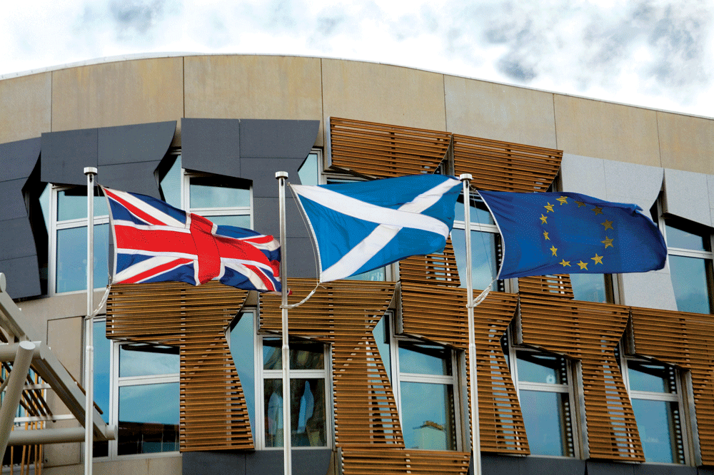 The deal between Holyrood and Westminster could be renegotiated with less cash going to Scotland