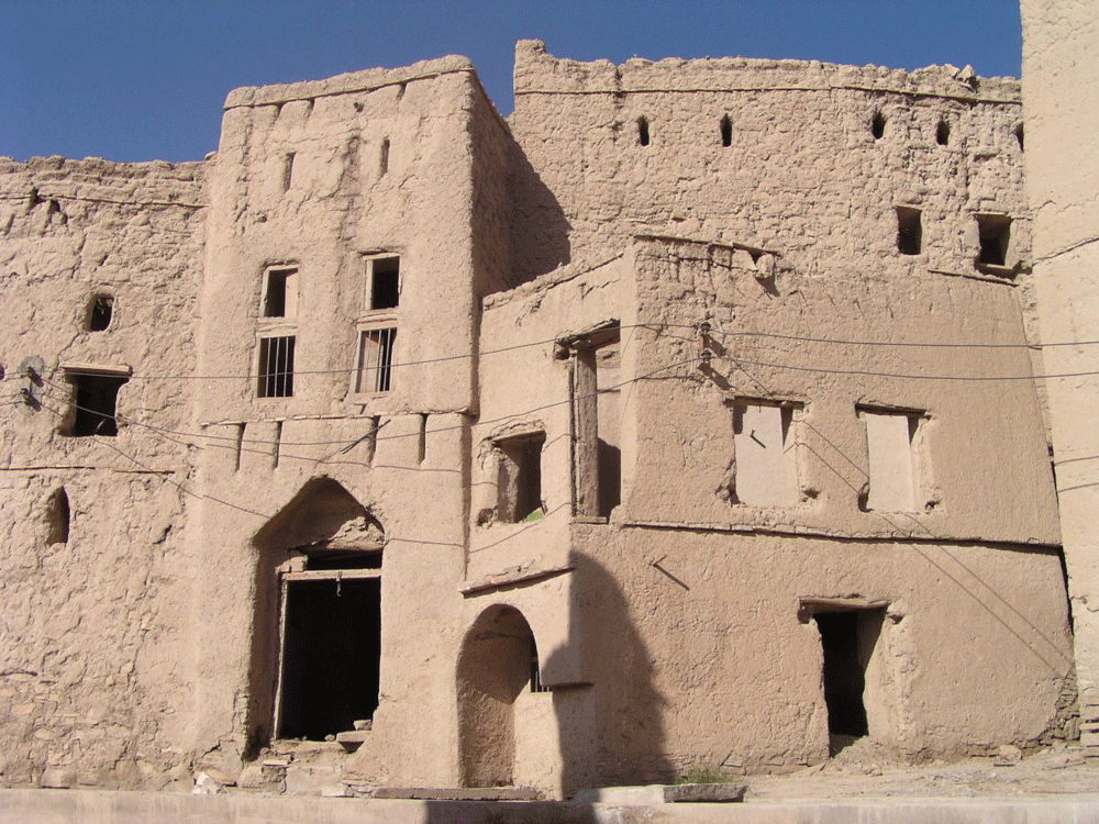 Birkat al Mawz heritage site in Oman