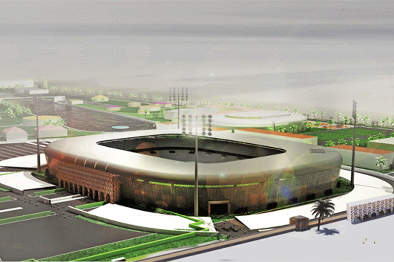 Al Risafa Sports Stadium in Baghdad, Iraq