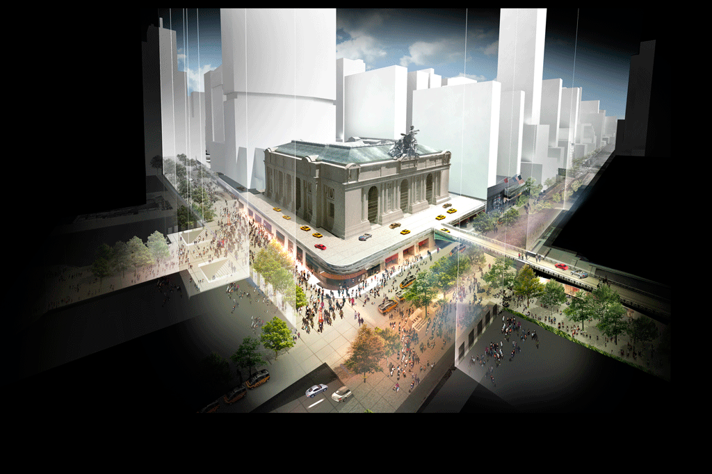Norman Foster masterplan for Grand Central Terminal, NY