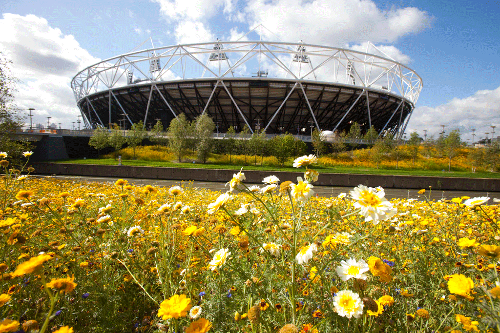 Olympic stadium 3 October 2011