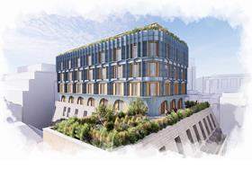 City approves Studio Moren’s plans for hotel roof extension on listed office block