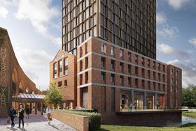 Updated plans submitted for student tower at historic Manchester mill hit by fire last summer
