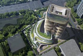 In pictures: Zaha Hadid tops out 46-storey ‘canyon’ tower in Shenzhen