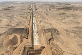 New pictures show construction of The Line in Saudi Arabia