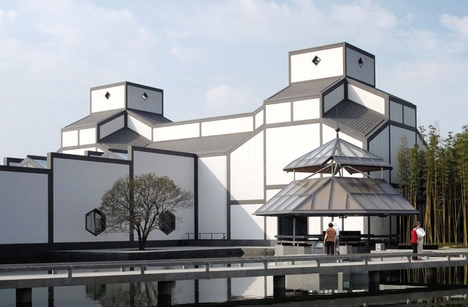 The Suzhou Museum in China, 2006.